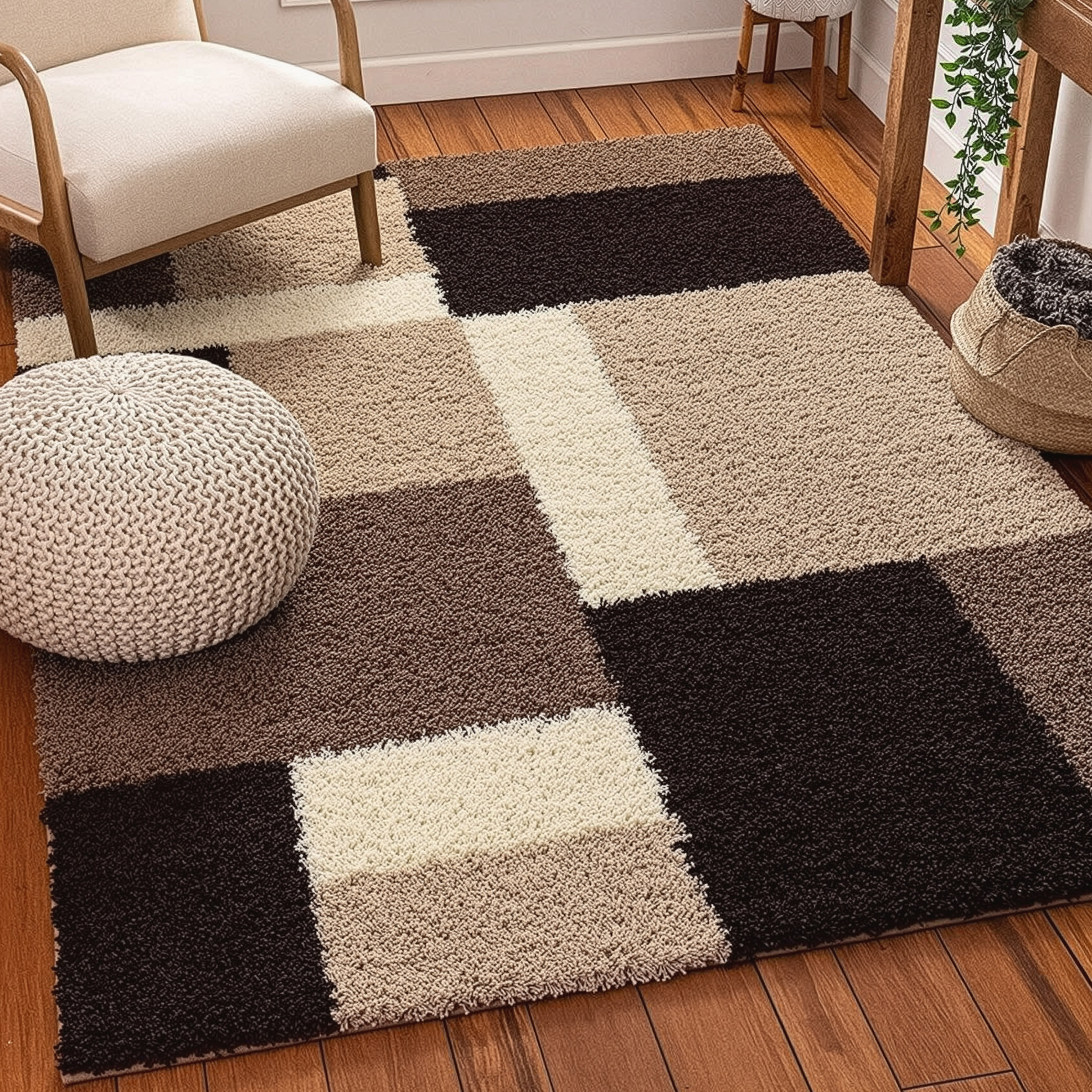 Velour Essence Shaggy Rug – Plush Indoor Rug for Comfort and Luxury